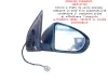 SPECCHIETTO RETROVISORE DESTRO NISSAN Qashqai 1° Serie 96301BR74A con codice motore M9R/M9R (06>09)