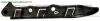 STAFFA SINISTRA PARAURTI ANTERIORE-PLASTICA BMW - SERIE 5 E60 4 PORTE - 2007 > 2010, BMW - SERIE 5 E61 TOURING - 2007 > 2010 CODICE/I: OE 51117178077 BM0471004