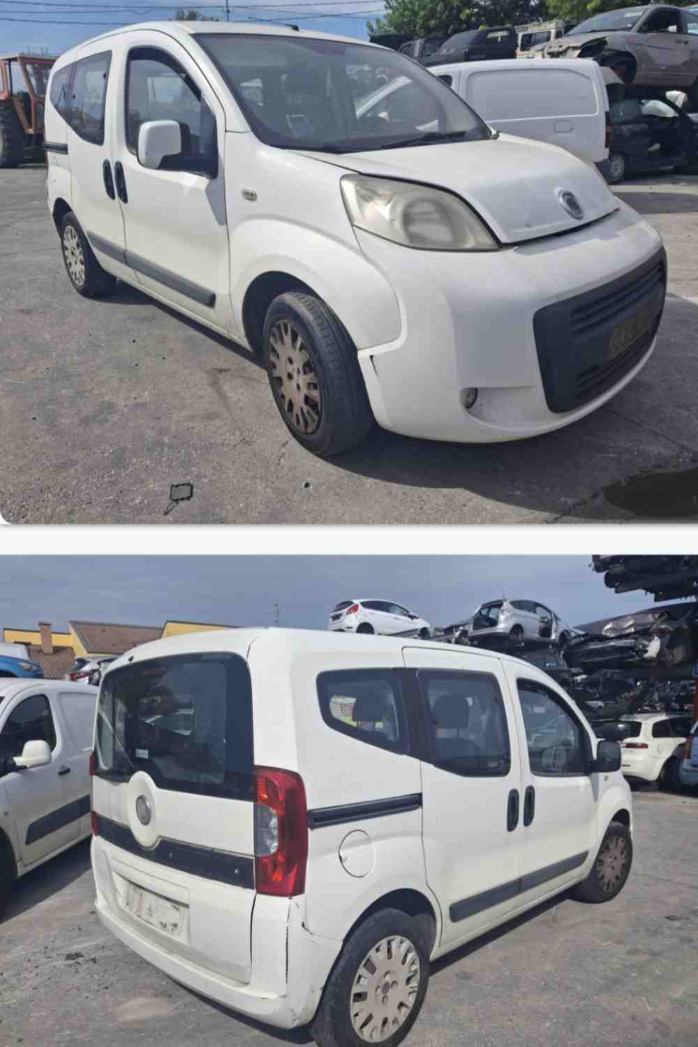 MOTORE 350A1000 da FIAT QUBO del 2010 METANO/BENZINA 1368cc.