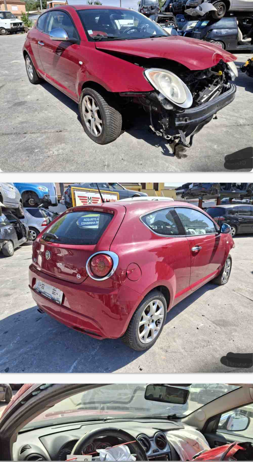 SERBATOIO da ALFA ROMEO MITO del 2010