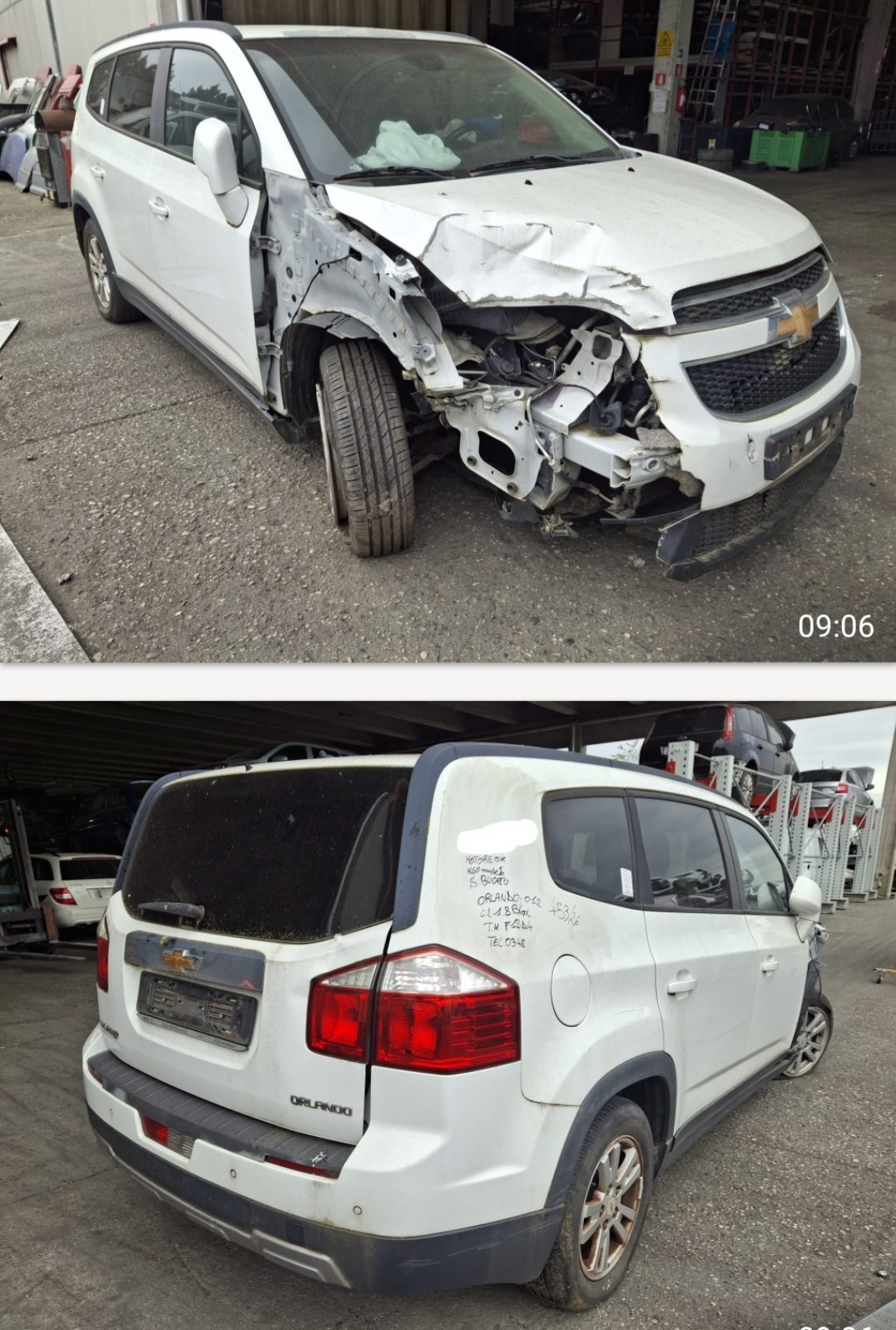 CAMBIO da CHEVROLET Orlando del 2012 GPL/BENZINA 1796cc.