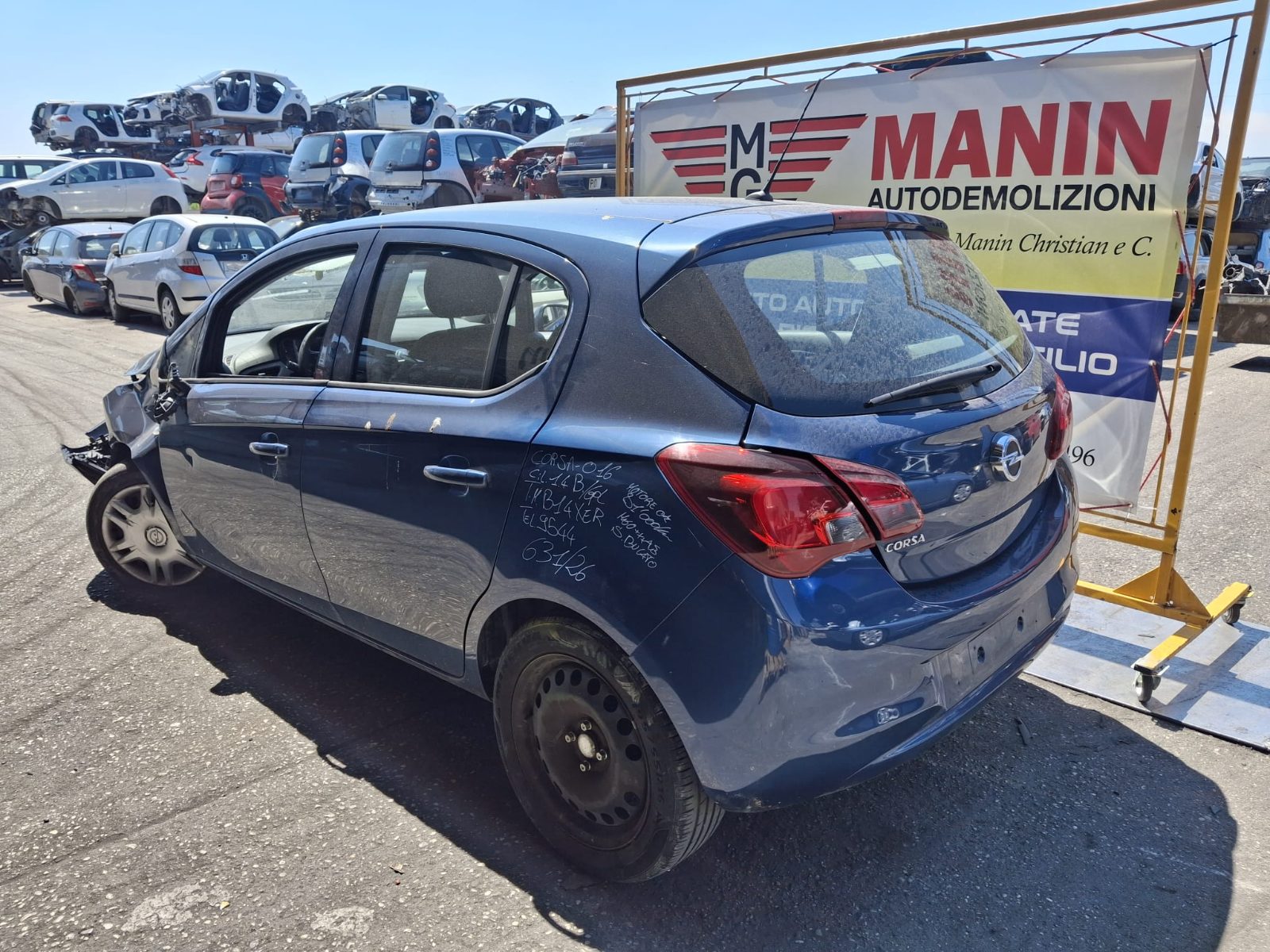 CAMBIO da OPEL Corsa del 2016 GPL/BENZINA 1398cc.