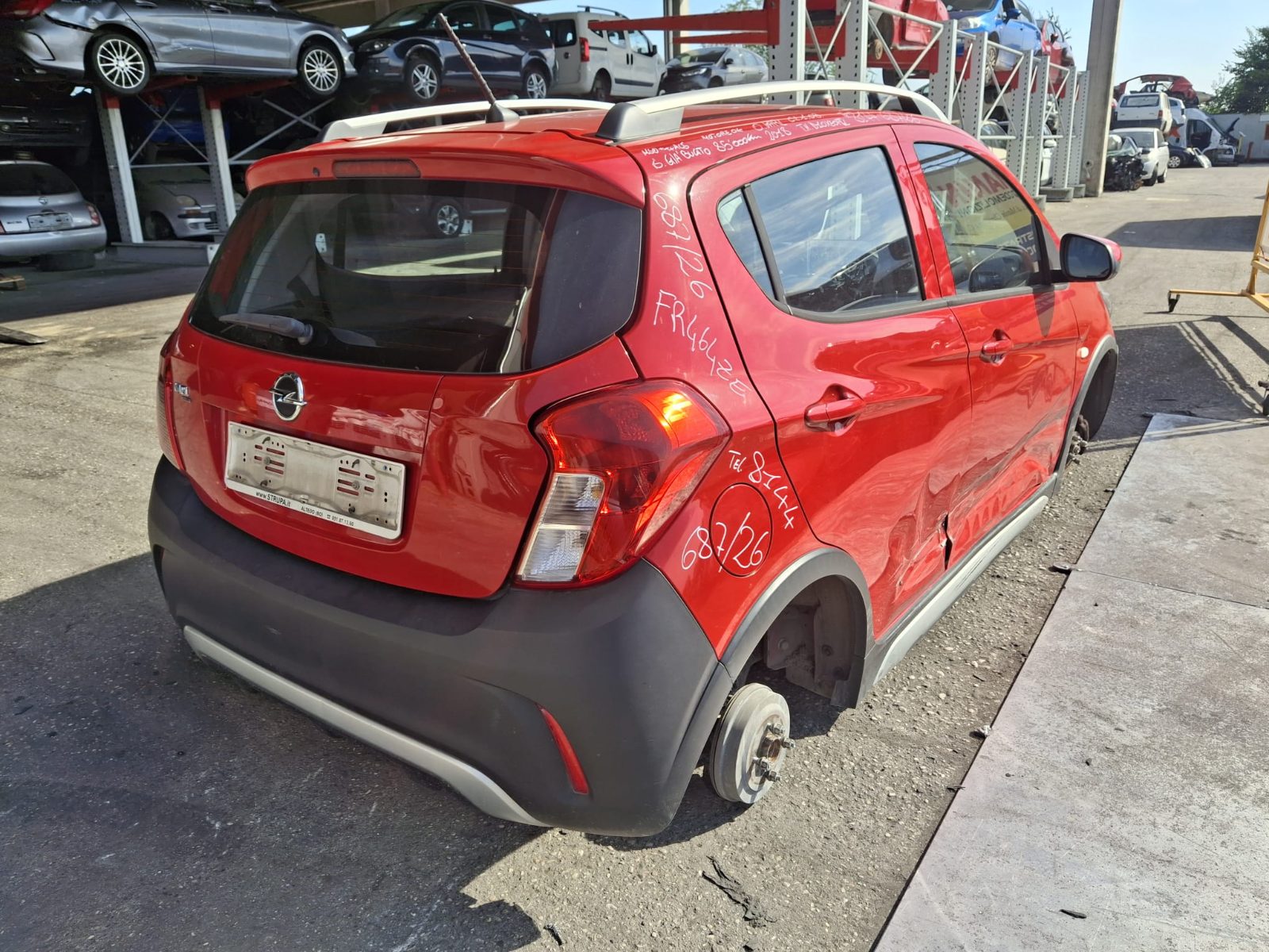 FANALE POSTERIORE SINISTRO da OPEL Karl del 2018 BENZINA 999cc.