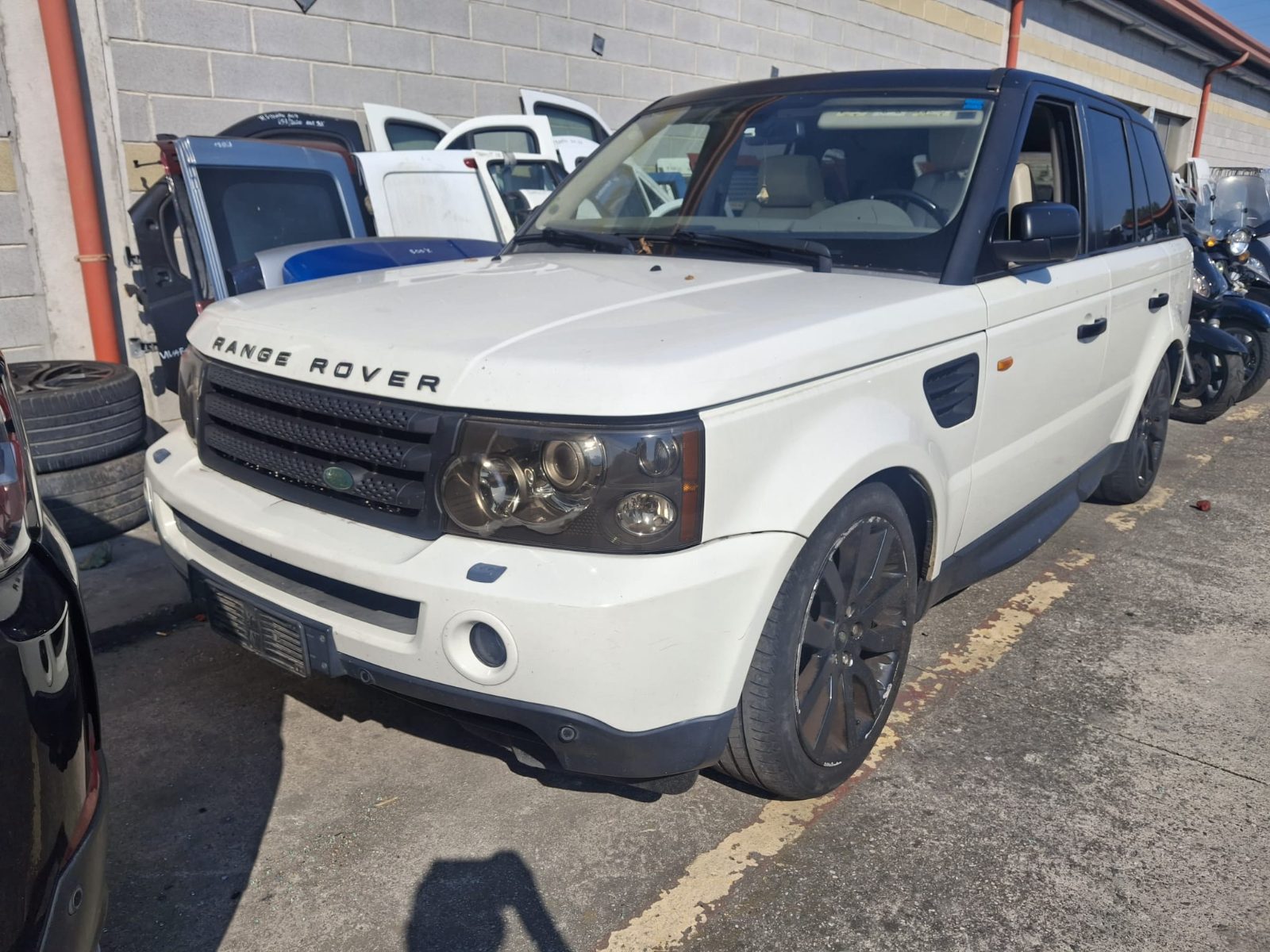 SEMIASSE DESTRO da LAND ROVER Range Rover Sport del 2007 GASOLIO 2720cc.