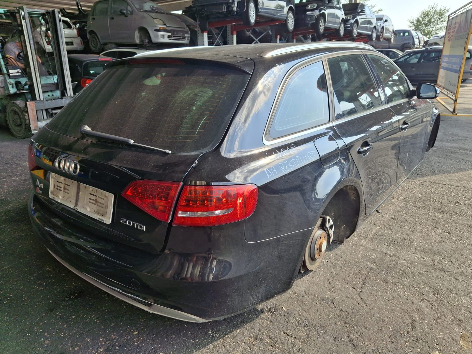 MOTORE CAG da AUDI A4 del 2010 GASOLIO 1968cc.