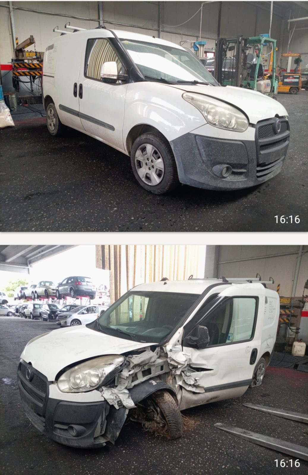 MONOINIETTORE da FIAT Doblo del 2011 GASOLIO 1248cc.