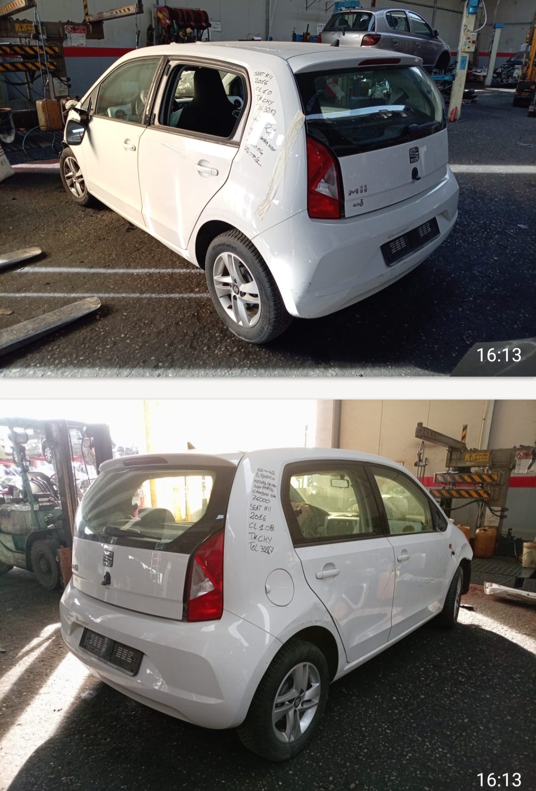 CENTRALINA MOTORE da SEAT Mii del 2016 BENZINA 999cc.