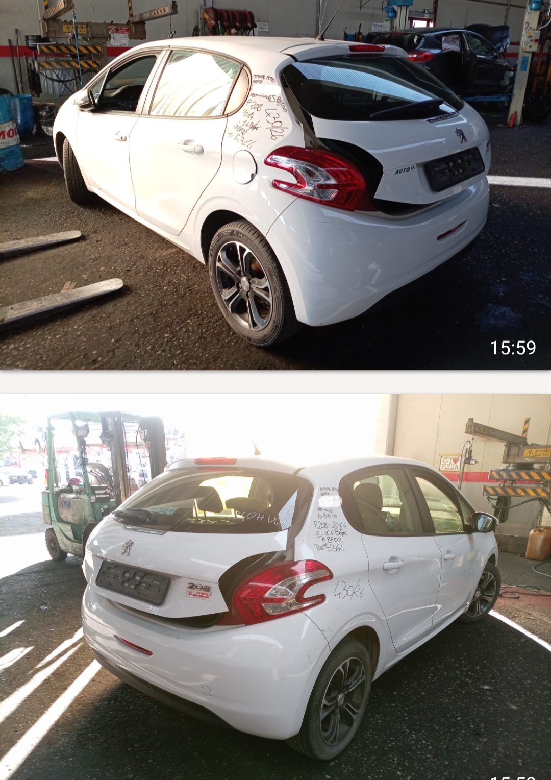 PINZA FRENO ANTERIORE SINISTRA da PEUGEOT 208 del 2014 GPL/BENZINA 1397cc.