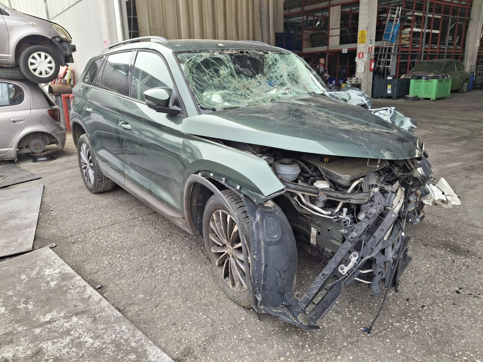 CONDENSATORE da SKODA Kodiaq del 2021 BENZINA 1498cc.
