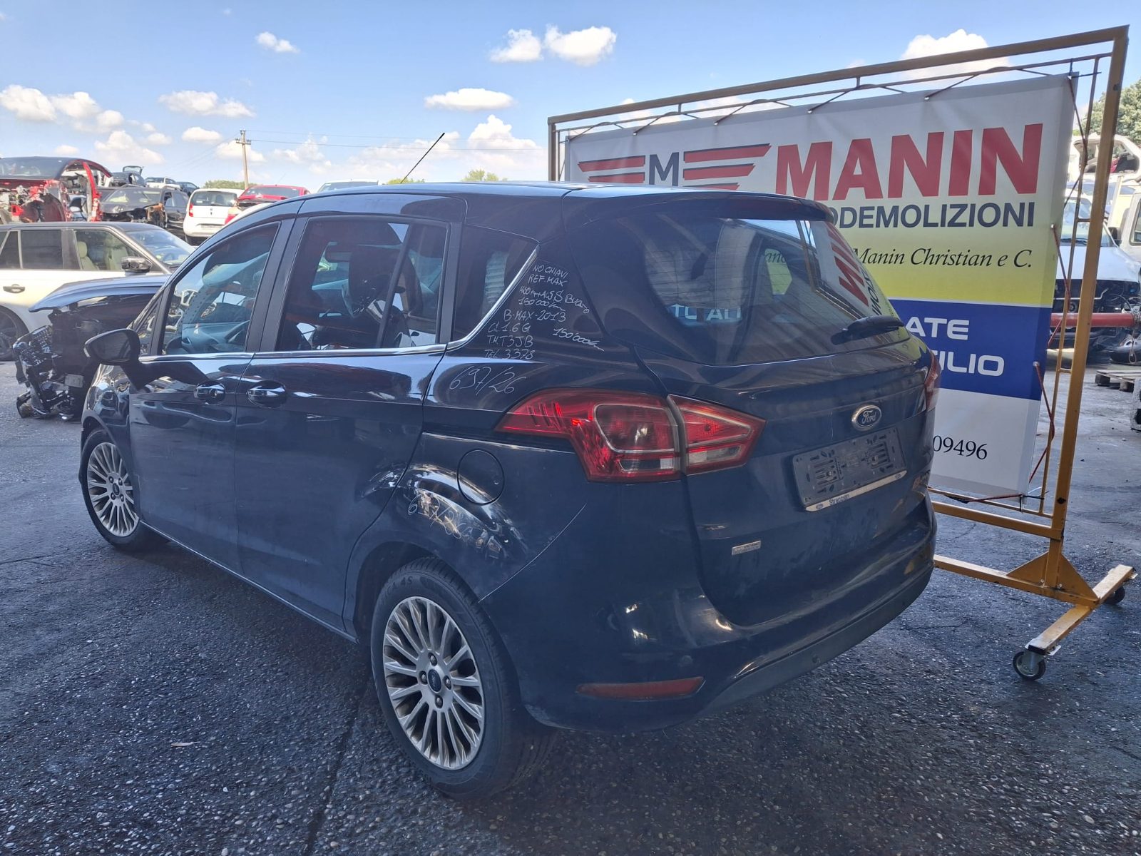TESTATA da FORD B-Max del 2013 GASOLIO 1560cc.