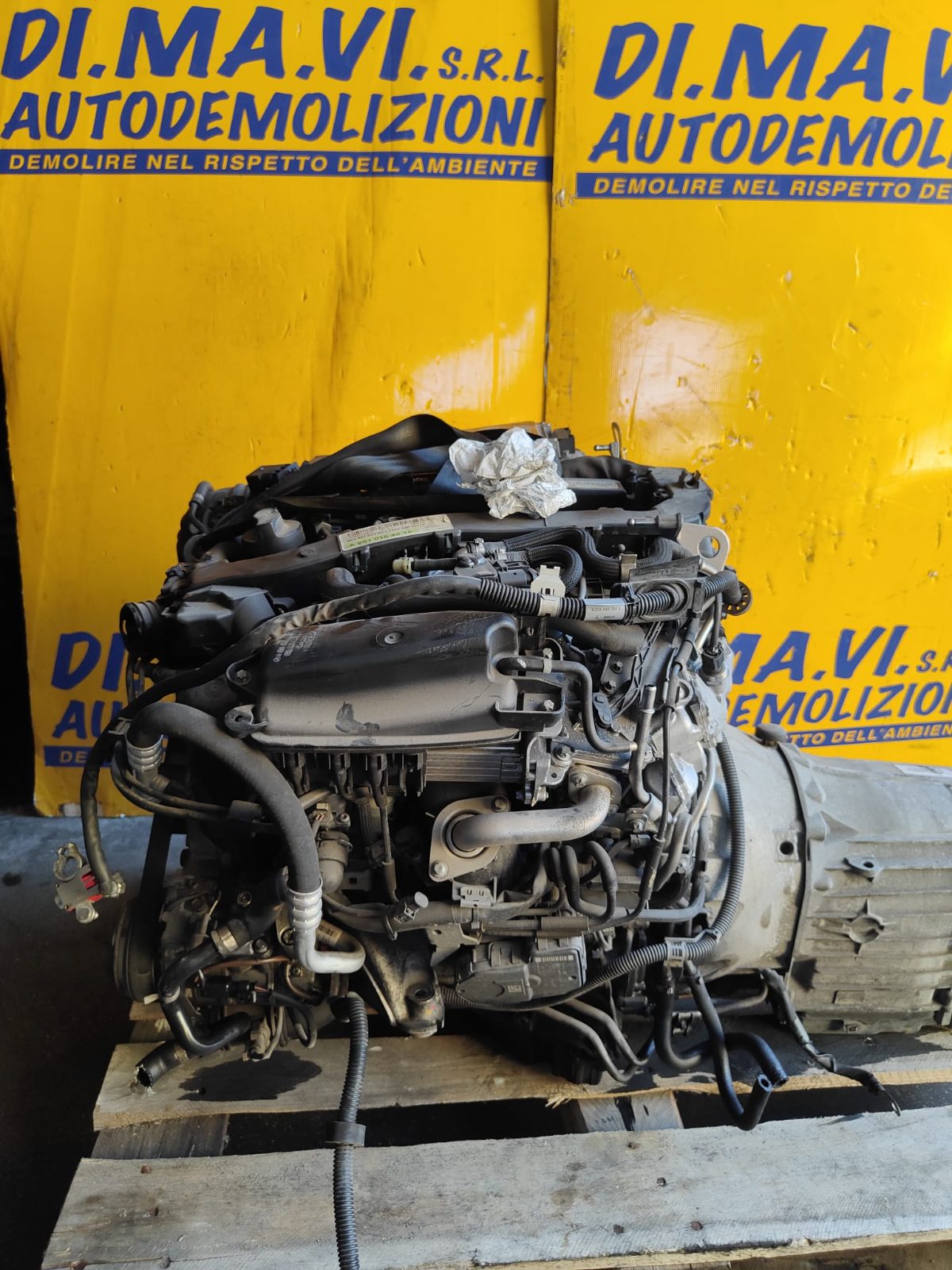 MOTORE 651911 da MERCEDES-BENZ Classe E del 2015 GASOLIO