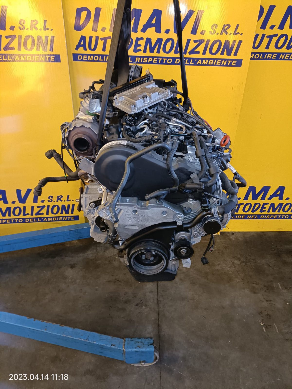 MOTORE CFG da AUDI Q3 del 2013 2000cc. 2013 AUDI Q3 2.0TD