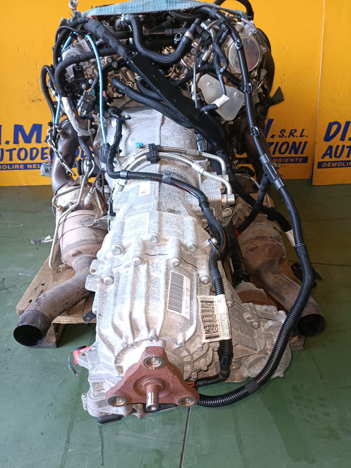 MOTORE M156D da MASERATI Quattroporte del 2021 BENZINA 3000cc.